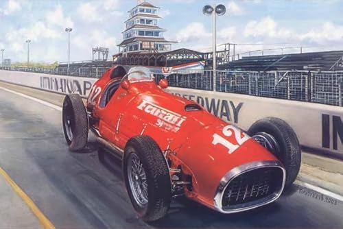 CYQFEZ 1000 Stück Puzzle ,Red Retro F1 Racing Car Art Poster,Für Personalisiertes Spielzeug Für Erwachsene, Wand Kunst Dekoration Ky216Zp CYQFEZ 1000 Stück Puzzle ,Red Retro F1 Racing Car Art Poster,Für Personalisiertes Spielzeug Für Erwachsene, Wand Kunst Dekoration Ky216Zp von CYQFEZ