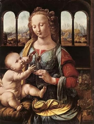 CYQFEZ 1000 Stück Puzzle - Da Vinci‌S Oil Painting - Für Puzzle Spielzeug Zum Stressabbau Für Erwachsene Und Familien - Wand Kunst Dekoration - Familie Spaß Herausforderung Spielzeug Ky103Zp von CYQFEZ