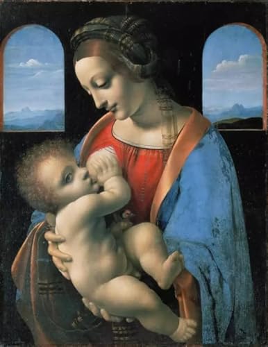 CYQFEZ 1000 Stück Puzzle - Da Vinci‌S Oil Painting - Für Puzzle Spielzeug Zum Stressabbau Für Erwachsene Und Familien - Wand Kunst Dekoration - Familie Spaß Herausforderung Spielzeug Ky105Zp von CYQFEZ