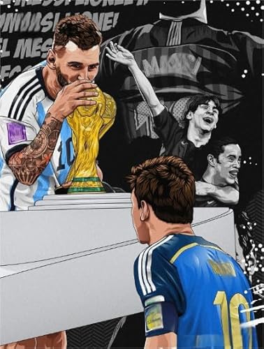 CYQFEZ 1000 Stück Puzzle - Football Player 10 Poster - Familien Spaß Schwierig Herausforderung Spielzeugs - Für Wand Kunst Dekoration - Spaß Für Erwachsene Herausforderung Spielzeug Ky396Zp von CYQFEZ