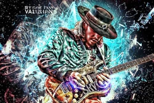 CYQFEZ 1000 Stück Puzzle - Für Erwachsene Herausforderung Spiel - Singers Stevies Vaughans Guitarist Poster Art - Ältere Menschen Gedächtnis Erkenntnis Spiele Ky91Zp CYQFEZ 1000 Stück Puzzle - Für Erwachsene Herausforderung Spiel - Singers Stevies Vaughans Guitarist Poster Art - Ältere Menschen Gedächtnis Erkenntnis Spiele Ky91Zp von CYQFEZ