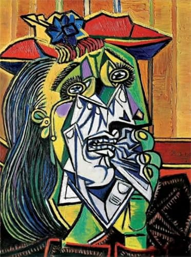 CYQFEZ 1000 Stück Puzzle - Für Personalisiertes Spielzeug Für Erwachsene - Picassos Oil Painting - Buntes Unregelmäßiges Puzzle - Raum Dekoration Ky109Zp CYQFEZ 1000 Stück Puzzle - Für Personalisiertes Spielzeug Für Erwachsene - Picassos Oil Painting - Buntes Unregelmäßiges Puzzle - Raum Dekoration Ky109Zp von CYQFEZ