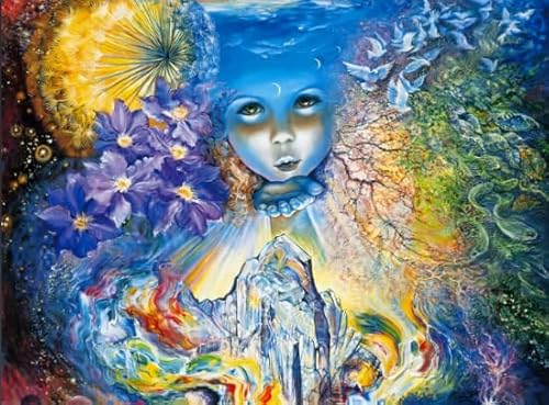 CYQFEZ 1000 Stück Puzzle - Josephines Abstract Art Painting - Für Familien Spaß Schwierig Herausforderung Spielzeugs - Raum Dekoration Ky168Zp von CYQFEZ