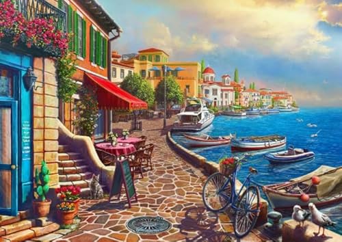 CYQFEZ 1000 Stück Puzzles ,Für Familie Stressabbau Spiele ,Seaside Towns Kunst Bilder, Wand Kunst Dekoration Ky233Zp CYQFEZ 1000 Stück Puzzles ,Für Familie Stressabbau Spiele ,Seaside Towns Kunst Bilder, Wand Kunst Dekoration Ky233Zp von CYQFEZ
