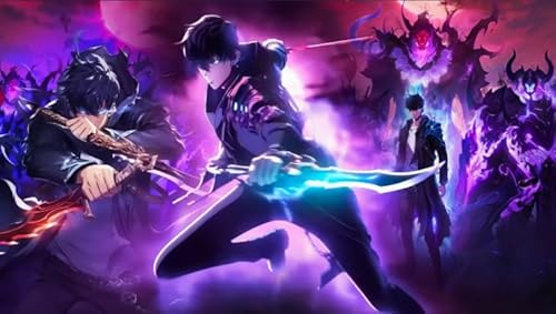 CYQFEZ 1000 Stück Puzzles - Korean Anime Leveling Posters - Für Personalisiertes Puzzle Spielzeug Für Erwachsene Gifts Ky344Zp von CYQFEZ