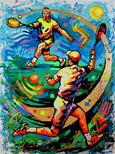 CYQFEZ 1000 Stück Puzzles - Tennis Sports Poster - Für Erwachsene Herausforderung Spiel - Wand Kunst Dekoration - Buntes Unregelmäßiges Puzzle Ky134Zp CYQFEZ 1000 Stück Puzzles - Tennis Sports Poster - Für Erwachsene Herausforderung Spiel - Wand Kunst Dekoration - Buntes Unregelmäßiges Puzzle Ky134Zp von CYQFEZ