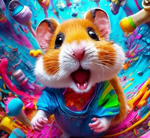 CYQFEZ 1000 Teile Puzzle - Hamsterss Animals Plakat - Lernspielzeug Für Kinder - Gedächtnis-Kognitions Spiel Für Ältere Menschen - Wand Kunst Dekoration - Pz30Vw von CYQFEZ