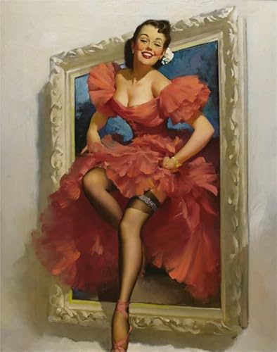 CYQFEZ Art Retro World Warii Elvgren Poster - Puzzles 1000 Teile - Buntes Irregular Puzzle ,Wand Kunst-Dekor,Children Memory Cognition Game Wz310Wk CYQFEZ Art Retro World Warii Elvgren Poster - Puzzles 1000 Teile - Buntes Irregular Puzzle ,Wand Kunst-Dekor,Children Memory Cognition Game Wz310Wk von CYQFEZ