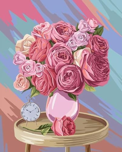 CYQFEZ Bunte Rosess Flower, Puzzle 1000 Teile, Gedächtnis-Kognitions Spiel Für Ältere Menschens, Familien Spiele Zur Stressreduzierung, Heim-Dekoration - Pz103Vw von CYQFEZ