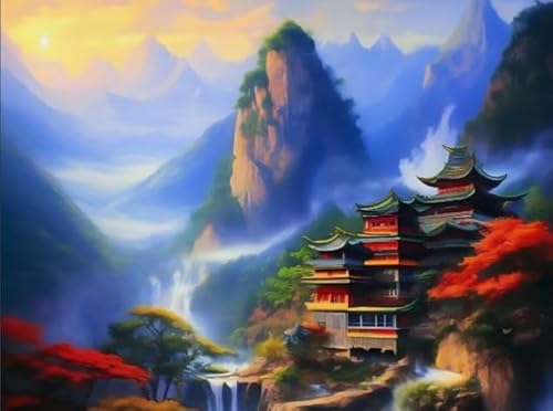 CYQFEZ Chinese Landscape Paintings - 1000 Stück Puzzles - Wand Kunst Dekoration - Ältere Menschen Gedächtnis Erkenntnis Spiele Ky366Zp CYQFEZ Chinese Landscape Paintings - 1000 Stück Puzzles - Wand Kunst Dekoration - Ältere Menschen Gedächtnis Erkenntnis Spiele Ky366Zp von CYQFEZ