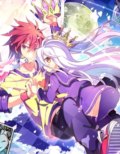 CYQFEZ Classic Japanese Animes No Game No Life Poster ,Puzzle 1000 Teile,Familie Stressabbau Poster,Memory Cognition Games Wz295Wk CYQFEZ Classic Japanese Animes No Game No Life Poster ,Puzzle 1000 Teile,Familie Stressabbau Poster,Memory Cognition Games Wz295Wk von CYQFEZ