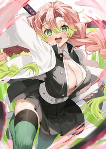 CYQFEZ Japanese Animes Demons Kanroji Mitsuri Plakat - Puzzle 1000 Teile - Lernspielzeug Für Kinder - Farbe Schwierige Puzzles - Pz337Vw von CYQFEZ