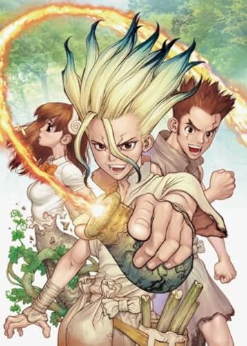 CYQFEZ Japanese Animes Dr.Stone Ishigami Bilder, Puzzle 1000 Teile, Personalisiertes Puzzle-Spielzeug Für Kinder, Wand Kunst Dekoration - Pz79Vw von CYQFEZ