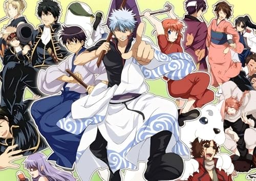 CYQFEZ Japanische Animes Gintama Art Poster,Puzzle 1000 Stück ,Für Personalisiertes Spielzeug Für Erwachsene, Lernspielzeug Für Kinder Gifts Ky63Zp CYQFEZ Japanische Animes Gintama Art Poster,Puzzle 1000 Stück ,Für Personalisiertes Spielzeug Für Erwachsene, Lernspielzeug Für Kinder Gifts Ky63Zp von CYQFEZ
