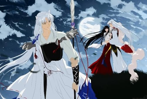 CYQFEZ Jigsaws 1000 Stück ，Art ，Gifts ，Japanese Animes Inuyashas Posters ，Heraus for Derungs Spielzeug Für Erwachsene Und Jugendliche,Spiele Zur Stressreduzierung Für Die Ganze Familie,Yz09Wz von CYQFEZ