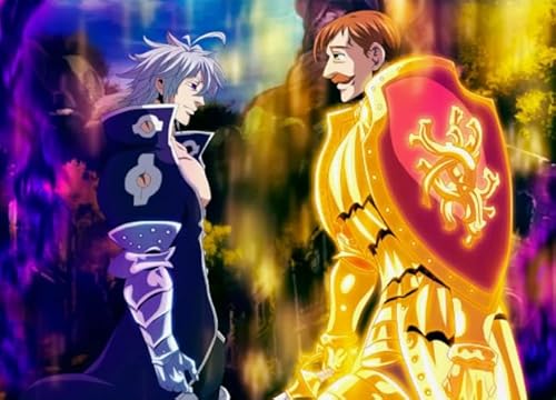 CYQFEZ Jigsaws 1000 Stück ，Gifts ，Japanese Animes Sevenss Deadlys Posters ，Heraus for Derungs Spielzeug Für Erwachsene Und Jugendliche,Spiele Zur Stressreduzierung Für Die Ganze Familie,Yz186Wz von CYQFEZ