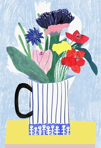CYQFEZ Plants Flowers Abstract Art Paintings - Puzzle 1000 Teile - Buntes - Puzzles Für Erwachsene - Elderly Memory Cognition Games Wz204Wk von CYQFEZ