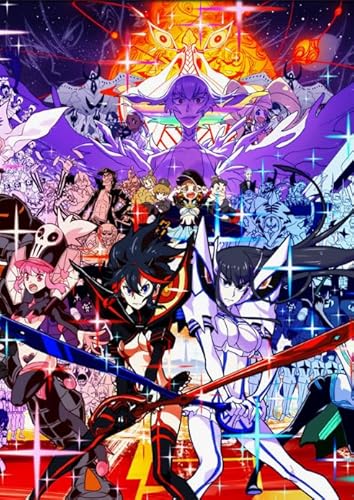CYQFEZ Puzzle 1000 Stück ,Art Irregular Puzzles ,Japanese Animes Kills La Kills , Lernspielzeug Für Kinder ,Spielzeug Zum Stressabbau Für Die Ganze Familie Gifts,Yz98Wz CYQFEZ Puzzle 1000 Stück ,Art Irregular Puzzles ,Japanese Animes Kills La Kills , Lernspielzeug Für Kinder ,Spielzeug Zum Stressabbau Für Die Ganze Familie Gifts,Yz98Wz von CYQFEZ