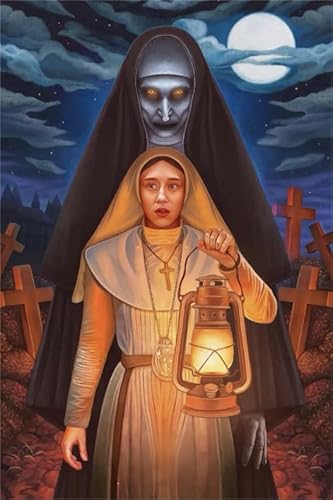 CYQFEZ Puzzle 1000 Stück ,Difficult Puzzle,Horror Film The Nun Painting , Adult Personalisiertes Challenge-Spielzeug Gifts,Familienspaß-Heraus for Derungs Spielzeug,Yz302Wz CYQFEZ Puzzle 1000 Stück ,Difficult Puzzle,Horror Film The Nun Painting , Adult Personalisiertes Challenge-Spielzeug Gifts,Familienspaß-Heraus for Derungs Spielzeug,Yz302Wz von CYQFEZ