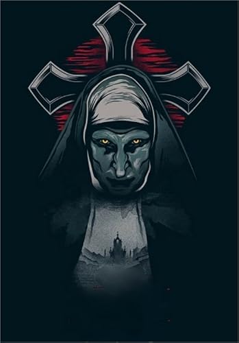CYQFEZ Puzzle 1000 Stück ,Difficult Puzzle,Horror Film The Nun Painting , Adult Personalisiertes Challenge-Spielzeug Gifts,Familienspaß-Heraus for Derungs Spielzeug,Yz303Wz CYQFEZ Puzzle 1000 Stück ,Difficult Puzzle,Horror Film The Nun Painting , Adult Personalisiertes Challenge-Spielzeug Gifts,Familienspaß-Heraus for Derungs Spielzeug,Yz303Wz von CYQFEZ