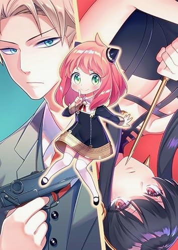 CYQFEZ Puzzle 1000 Stück ，Difficult Puzzle,Japanese Animes Familys Picture ，Adult Personalisiertes Challenge-Spielzeug,Familienspaß-Heraus for Derungs Spielzeug,Yz362Wz von CYQFEZ