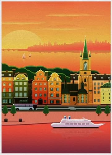 CYQFEZ Puzzle 1000 Stück ,Difficult Puzzle,Retro City Travel Painting ,Adult Personalisiertes Challenge-Spielzeug,Familienspaß-Heraus for Derungs Spielzeug,Yz400Wz CYQFEZ Puzzle 1000 Stück ,Difficult Puzzle,Retro City Travel Painting ,Adult Personalisiertes Challenge-Spielzeug,Familienspaß-Heraus for Derungs Spielzeug,Yz400Wz von CYQFEZ