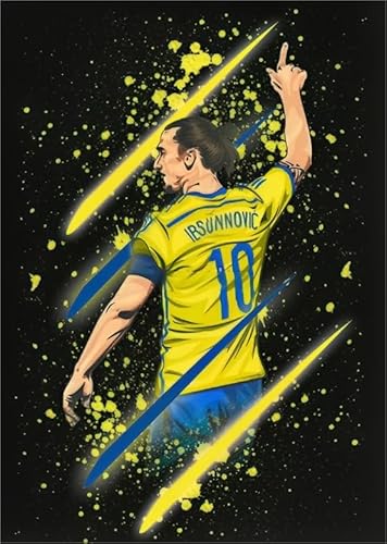 CYQFEZ Puzzle 1000 Stück ,Difficult Puzzle,Soccer Painting Ibrahimovics ,Adult Personalisiertes Challenge-Spielzeug,Familienspaß-Heraus for Derungs Spielzeug,Yz241Wz CYQFEZ Puzzle 1000 Stück ,Difficult Puzzle,Soccer Painting Ibrahimovics ,Adult Personalisiertes Challenge-Spielzeug,Familienspaß-Heraus for Derungs Spielzeug,Yz241Wz von CYQFEZ