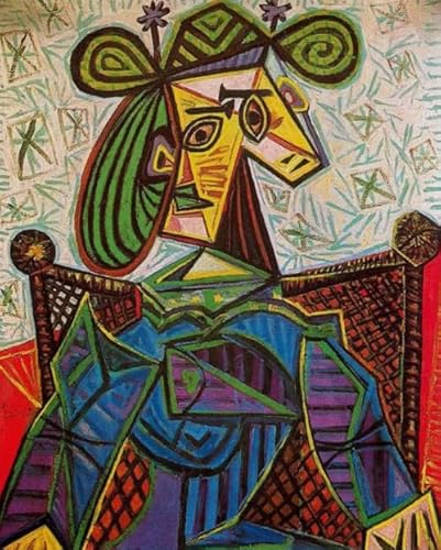 CYQFEZ Puzzle 1000 Stück ，Difficult Puzzle ，Picassos Art Oil Painting ， Spiele Zur Stressreduzierung Für Die Ganze Familie ， Spaß-Heraus for Derungs Spielzeug Für Erwachsene,Yz317Wz von CYQFEZ
