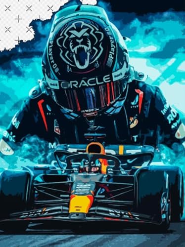 CYQFEZ Puzzle 1000 Stück ，F1 Racings Verstappens Posters ，Difficult Puzzle,Adult Personalisiertes Challenge-Spielzeug,Familienspaß-Heraus for Derungs Spielzeug,Yz338Wz von CYQFEZ