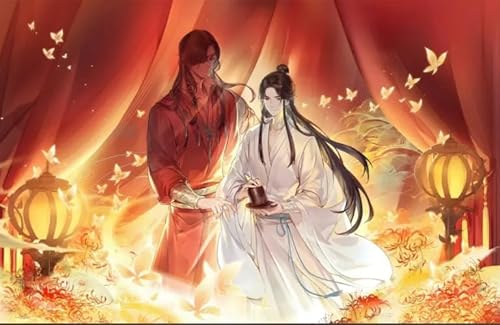 CYQFEZ Puzzle 1000 Stück - Anime Heavenss Official'S Blessingss Poster - Für Personalisiertes Spielzeug Für Erwachsene Ky88Zp von CYQFEZ