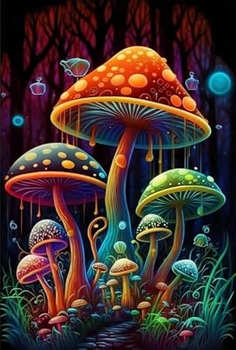 CYQFEZ Puzzle 1000 Stück - Colorful Psychedelics Mushrooms Abstract Kunst Bilder - Für Personalisiertes Spielzeug Für Erwachsene ,Home Decor Ky331Zp CYQFEZ Puzzle 1000 Stück - Colorful Psychedelics Mushrooms Abstract Kunst Bilder - Für Personalisiertes Spielzeug Für Erwachsene ,Home Decor Ky331Zp von CYQFEZ