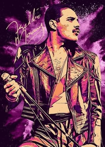 CYQFEZ Puzzle 1000 Stück Painting ，Abstract ，Queen.Band Posters ，Difficult Puzzle Wall Prints Picture ，Moderns Family Room Cafe Decor,Yz287Wz von CYQFEZ