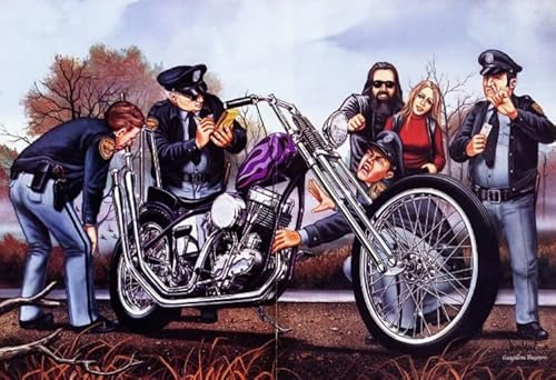 CYQFEZ Puzzle 1000 Stück - Retro Motoss Art Painting - Für Heim Dekoration - Lustiges, Personalisiertes Puzzle-Spielzeug Für Erwachsene - Spaß Für Erwachsene Herausforderung Spielzeug Ky205Zp CYQFEZ Puzzle 1000 Stück - Retro Motoss Art Painting - Für Heim Dekoration - Lustiges, Personalisiertes Puzzle-Spielzeug Für Erwachsene - Spaß Für Erwachsene Herausforderung Spielzeug Ky205Zp von CYQFEZ