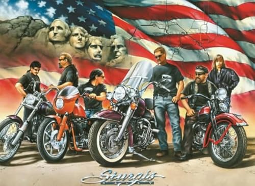 CYQFEZ Puzzle 1000 Stück - Retro Motoss Art Painting - Für Heim Dekoration - Lustiges, Personalisiertes Puzzle-Spielzeug Für Erwachsene - Spaß Für Erwachsene Herausforderung Spielzeug Ky206Zp von CYQFEZ