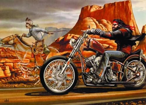 CYQFEZ Puzzle 1000 Stück - Retro Motoss Art Painting - Für Heim Dekoration - Lustiges, Personalisiertes Puzzle-Spielzeug Für Erwachsene - Spaß Für Erwachsene Herausforderung Spielzeug Ky208Zp CYQFEZ Puzzle 1000 Stück - Retro Motoss Art Painting - Für Heim Dekoration - Lustiges, Personalisiertes Puzzle-Spielzeug Für Erwachsene - Spaß Für Erwachsene Herausforderung Spielzeug Ky208Zp von CYQFEZ