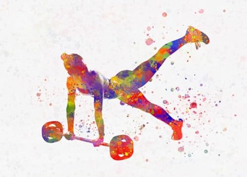 CYQFEZ Puzzle 1000 Stück - Sports Fitness Inspirational Poster - Für Gedächtnis-Erkennungs Spiel - Fun Puzzles Für Adults Teenagers Ky287Zp von CYQFEZ