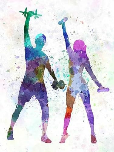 CYQFEZ Puzzle 1000 Stück - Sports Fitness Inspirational Poster - Für Gedächtnis-Erkennungs Spiel - Fun Puzzles Für Adults Teenagers Ky289Zp von CYQFEZ