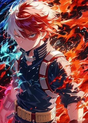 CYQFEZ Puzzle 1000 Teile, Japanese Anime My Heross Academias Todoroki Shotos Plakat, Familien Spiele Zur Stressreduzierung, Lernspielzeug Für Kinder - Pz33Vw CYQFEZ Puzzle 1000 Teile, Japanese Anime My Heross Academias Todoroki Shotos Plakat, Familien Spiele Zur Stressreduzierung, Lernspielzeug Für Kinder - Pz33Vw von CYQFEZ