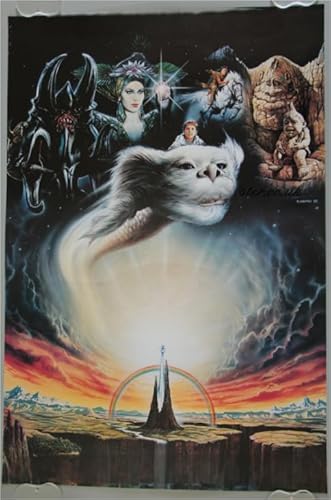 CYQFEZ Puzzle 1000 Teile ，Neverendings Storys Poster,Memory Cognition Games,Buntes Puzzle,Erwachsene Stressabbau Game Art Picture Wz320Wk von CYQFEZ
