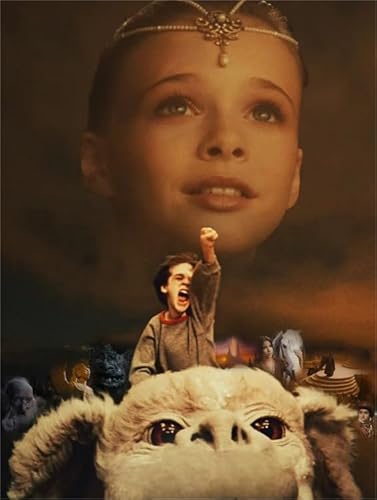 CYQFEZ Puzzle 1000 Teile ，Neverendings Storys Poster,Memory Cognition Games,Buntes Puzzle,Erwachsene Stressabbau Game Art Picture Wz323Wk von CYQFEZ