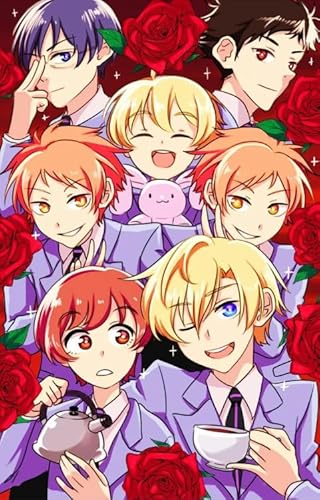 CYQFEZ Puzzle 1000 Teile - Animes s Highss Schoolss Plakat - Buntes Unregelmäßiges Puzzle - Lernspielzeug Für Kinder - Familie Spaß Herausforderung Spielzeug - Pz174Vw von CYQFEZ