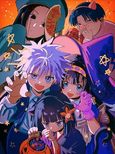 CYQFEZ Puzzle 1000 Teile - Japanese Animes Gon.Freecss Hunterss Plakat Puzzles - Erwachsene Stressabbau Spiel Kunst Bild - Lernspielzeug Für Kinder - Pz190Vw von CYQFEZ