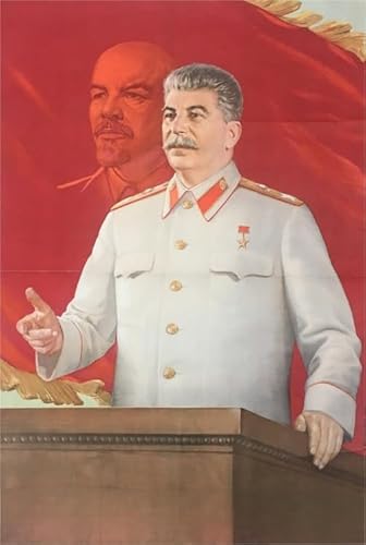 CYQFEZ Puzzle 1000 Teile - Stalin Vintage Picture Plakat - Buntes Anderes Puzzle - Familien Spiele Zur Stressreduzierung - Wand Kunst Dekoration - Pz138Vw von CYQFEZ