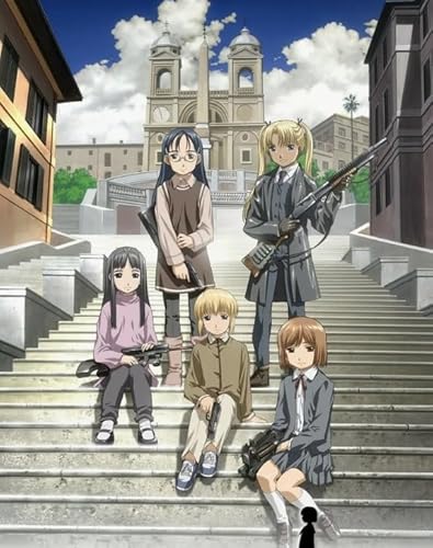 CYQFEZ Puzzle Puzzles 1000 Stück ，Japanese Animes Gunslinger Girlss Posters ，Spiele Zur Stressreduzierung Für Die Ganze Familie Gifts,Spaß-Heraus for Derungs Spielzeug Für Erwachsene,Yz55Wz von CYQFEZ