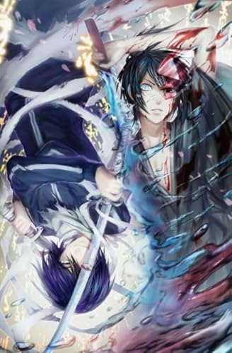 CYQFEZ Puzzles 1000 Piece,Art Puzzle ，Japanese Animes Noragami Posters，Heraus for Derungs Spiel Für Erwachsene ，Lernspielzeug Für Die Ganze Familie,Yz187Wz von CYQFEZ