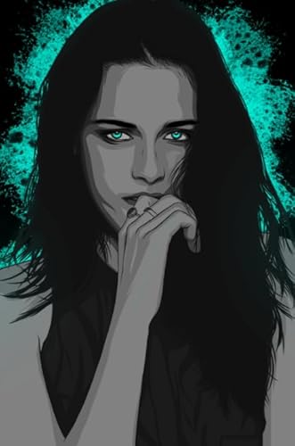 CYQFEZ Puzzles 1000 Stück ，Irregular Puzzle ，Actress KStew Posters ，Gedächtnis Spiele Für Erwachsene ，Lernspielzeug Für Die Ganze Familie ，Wand Kunst-Dekor,Yz223Wz von CYQFEZ