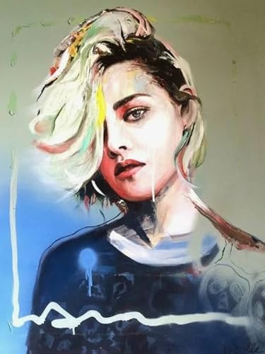 CYQFEZ Puzzles 1000 Stück ，Irregular Puzzle ，Actress KStew Posters ，Gedächtnis Spiele Für Erwachsene ，Lernspielzeug Für Die Ganze Familie ，Wand Kunst-Dekor,Yz225Wz von CYQFEZ
