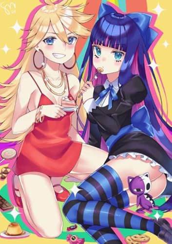 CYQFEZ Puzzles 1000 Stück ，Japanese Anime Hiroyuki Imaishi Garterbelt ，Lernspielzeug Für Die Ganze Familie ，Gedächtnis Spiele Für Erwachsene Gifts,Yz38Wz von CYQFEZ