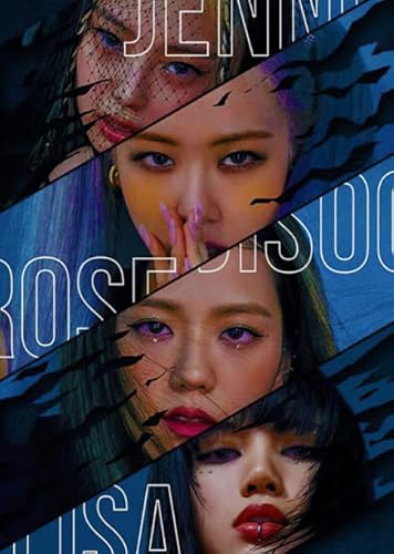 CYQFEZ Puzzles 1000 Teile,Blackpinks Poster,Buntes,Erwachsene Stressabbau Game Art Picture,Fun Puzzle Games,Wand Kunst-Dekoration Wz51Wk von CYQFEZ
