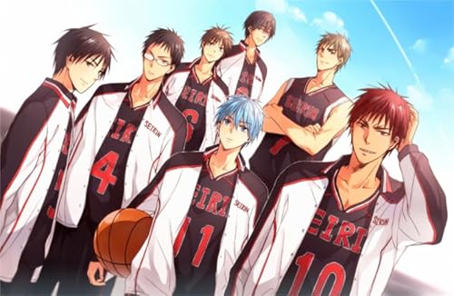 CYQFEZ Puzzles 1000 Teile,Japanese Animes Kuroko's Basketball Poster,Memory Cognition Games,Buntes Puzzle,Pädagogisches Spielzeug Für Kinder Wz396Wk von CYQFEZ